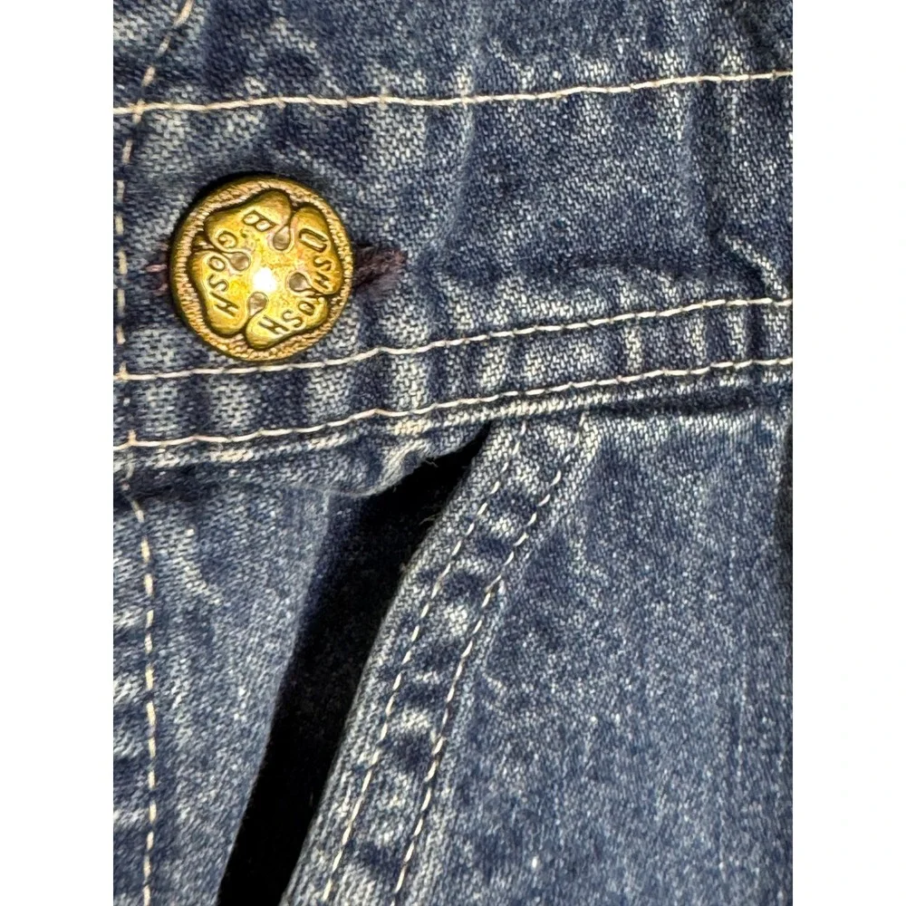Vintage OshKosh‎ Bgosh Denim Overalls Made in USA Blue 100% Cotton6/9 months